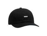 OBEY - BOLD CURVE STRAPBACK - Black