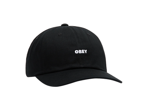 OBEY - BOLD CURVE STRAPBACK - Black