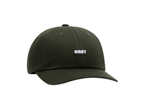 OBEY - BOLD CURVE STRAPBACK - Deep Forest