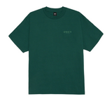 OBEY - FLORES ROBUS CLASSIC TEE - RainForest