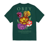 OBEY - FLORES ROBUS CLASSIC TEE - RainForest