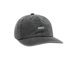 OBEY - PIGMENT BOLD HAT - Pigment Black