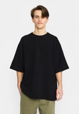 REVOLUTION - OVERSIZE TEE 1431 - Black