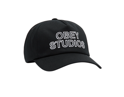 OBEY - STUDIOS STRAPBACK - Black