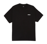 OBEY - REAL SPILL CLASSIC TEE - Black