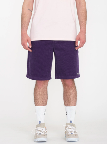 VOLCOM - OUTER SPACED 21" SHORT - DEEP PURPLE