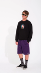 VOLCOM - OUTER SPACED 21" SHORT - DEEP PURPLE