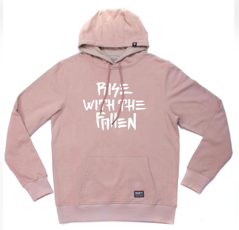 Fallen - Rise With Hoodie - Pink