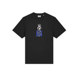 POETIC - FLAMES T-SHIRT - Black