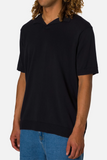 KATIN - SHERMAN KNIT POLO - Black