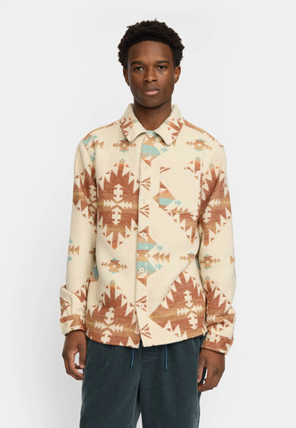 REVOLUTION - CASUAL OVERSHIRT / 3207 - Rust