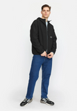 REVOLUTION - HOODED TRACK JACKET 7838 - Black