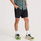 ROARK - BOMMER 7 SHORTS - Black