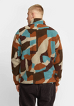 REVOLUTION - PRINTED TEDDY JACKET / 7023 - Brown