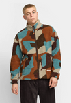 REVOLUTION - PRINTED TEDDY JACKET / 7023 - Brown