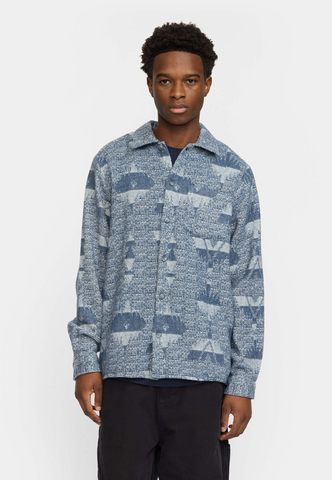 REVOLUTION - CASUAL SHIRT / 3197 - Blue