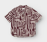 DEDICATED - SHIRT TORUP LINES & STICKS - Fig Red