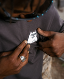 LAKAI X RIPNDIP - LORD NERM POCKET TEE - Dark Grey