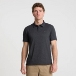 ROARK - BLESS UP BREATHABLE STRETCH POLO SHIRT - Black