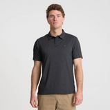 ROARK - BLESS UP BREATHABLE STRETCH POLO SHIRT - Black