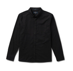 ROARK - SCHOLAR STRETCH LONG SLEEVE BUTTON UP SHIRT - Black