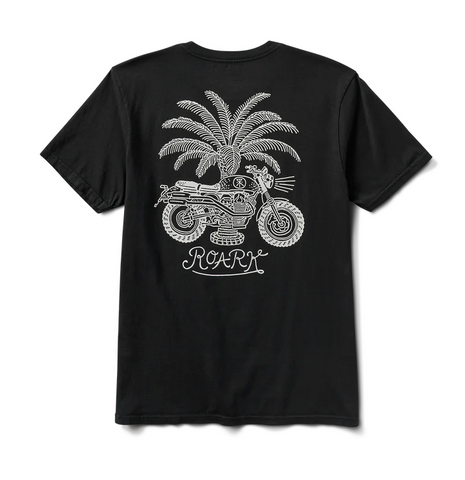 ROARK - MOTO PREMIUM TEE - Black