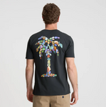 ROARK - OPAL PALM PREMIUM TEE - Black