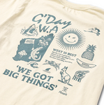ROARK - G'DAY W.A. PREMIUM TEE - Ivory