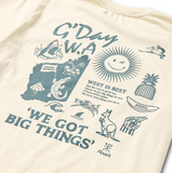 ROARK - G'DAY W.A. PREMIUM TEE - Ivory