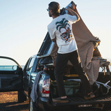 ROARK - MOTO PALM PREMIUM TEE - Off White