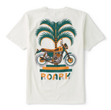 ROARK - MOTO PALM PREMIUM TEE - Off White