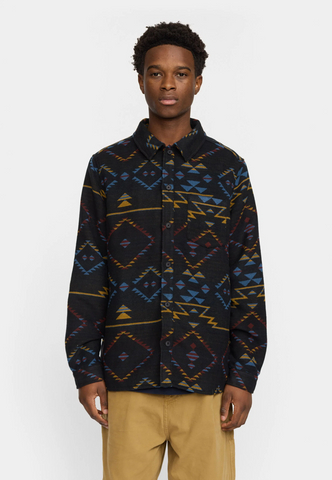 REVOLUTION - CASUAL SHIRT / 3195 - Black