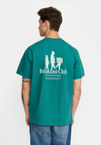 REVOLUTION - PRINTED TEE 1458 BRE - DarkPetrol