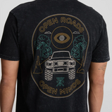 ROARK - OPEN ROADS PREMIUM TEE - Black
