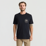 ROARK - FEAR THE SEA PREMIUM TEE - Black