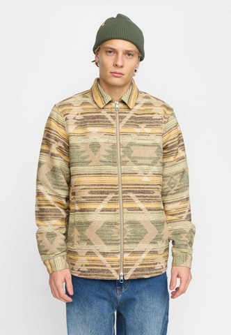 REVOLUTION - ZIPPED OVERSHIRT / 3218 - Yellow