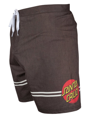 Santa Cruz - Classic Dot Shorts - Washed Black