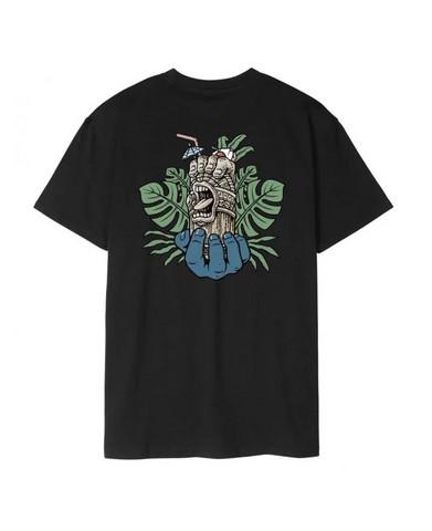 SANTA CRUZ - T-SHIRT SANTA CRUZ TIKI HAND STRIP - Black