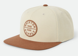 BRIXTON - OATH III SNAPBACK - Khaki/Caramel