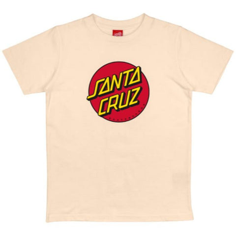 SANTA CRUZ - Youth Classic Dot T-Shirt - OAT