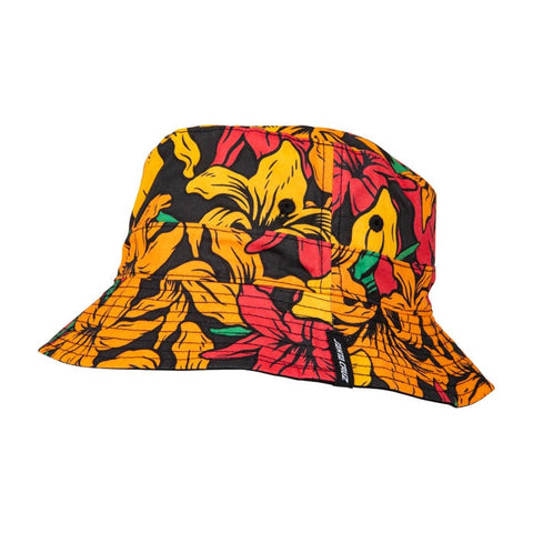 SANTA CRUZ - Wooten Flowers Bucket Hat - Red/Yellow