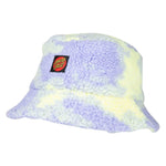 SANTA CRUZ Womens Classic Dot Sherpa Bucket- Purple/Yellow TieDye