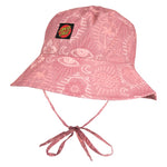 SANTA CRUZ - Classic Tie Bucket Hat - Red Patchwork