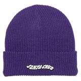 SANTA CRUZ Youth Winkowski Comic Bugs Beanie - Meta Mauve