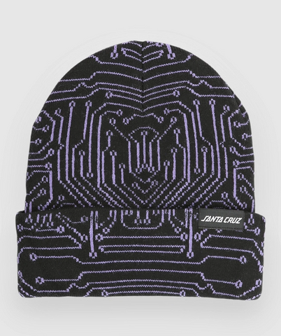 SANTA CRUZ - CIRCUIT BEANIE - Black