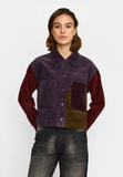 SELFHOOD - CROPPED SHIRT 33115 - DarkPurple
