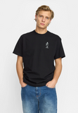 REVOLUTION - APPLICATION T-SHIRT / 1428 DEA - Black
