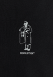 REVOLUTION - APPLICATION T-SHIRT / 1428 DEA - Black