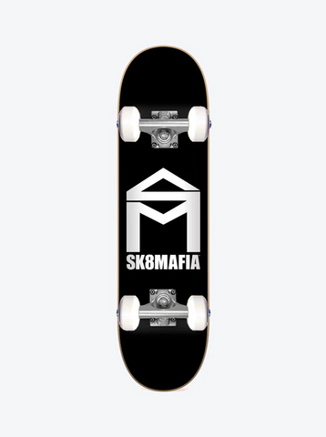 SK8MAFIA - House Logo Black 6.0" Micro Complete Skate