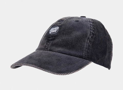 SANTA CRUZ - OPUS DOT LABEL CAP - Black